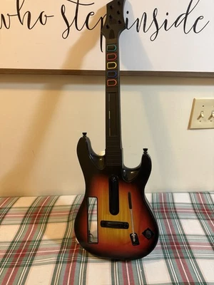 Mando Nintendo Wii Rojo Octano Sunburst Guitar Hero 95911.805 Sin Tapa Trasera Foto 1 de 4