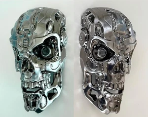 Luz de freno trasero y señal de giro Terminator Skull Harley Chopper motocicleta - Imagen 1 de 5