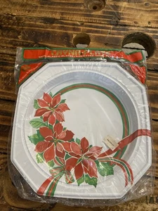 "Platos de plástico de colección Chyna Platos de pascua 11,5"" paquete de 6 nuevos en stock vacaciones Navidad" - Imagen 1 de 6