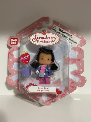 Fresa Shortcake Berry Cool Jengibre Snap Figura Sellada Bandai Target Excl. Foto 1 de 2