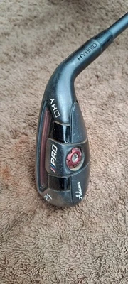 Клюшка для гольфа ADAMS PRO DHY HYBRID 21 правая H графитовая S STIFF FLEX средний размер новая рукоять - Изображение 1 из 4