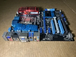 Asus P8Z68-V PRO LGA 1155 Mainboard, Intel i7-2600K - Bild 1 von 5