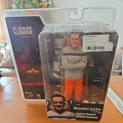 Neca Hannibal Lecter Silence of the Lambs Cult Classics Actor Anthony Hopkins - Image 1 of 4