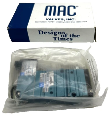 MAC VALVES 411A-A0A-GM-GDF0-1KJ Pneumatic Valve 400 Series 4-way - Изображение 1 из 4