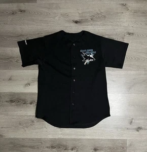 Maglia da baseball vintage Majestic San Jose Sharks taglia Large NHL - Foto 1 di 3