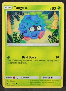 Tangela 7/147 SM - Burning Shadows Pokémon Normal Común - LP - Imagen 1 de 2