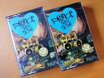 PRINCE [ SIGN “O” THE TIMES ] VINTAGE DOUBLE CASSETTE THAILAND EDITION - Image 1 of 4