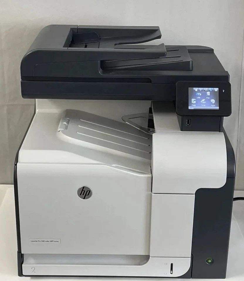 HP LaserJet Pro MFP M570dn Color All-In-One Laser Printer *Cleaned & Serviced* - Image 1 of 1