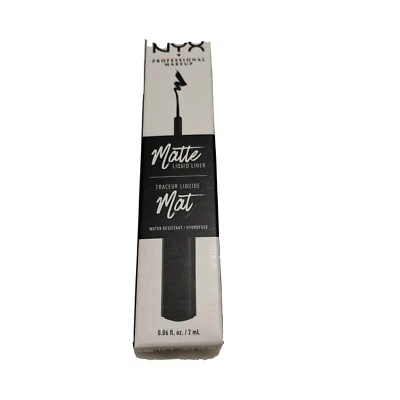 NYX Matte Liquid Eyeliner 0.06oz - Black - Image 1 of 4