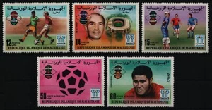 Mauritania 1977 - Mi-Nr. 584-588 ** - MNH - Fútbol / Fútbol - Imagen 1 de 1