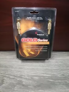 Radio Shack Gold series coaxial cable 6ft # 15-1542 - Picture 1 of 3