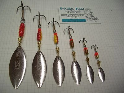 Original Mepps Longue Silber alle Größen Kunstköder Spinner Blinker Köder - Bild 1 von 3