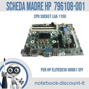 Scheda Madre HP 796108-001 Per Computer EliteDesk 800g1 SFF Socket LGA1150 - Foto 1 di 3