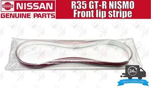 Nissan OEM Accent Front Lip Stripe For R35 GT-R Nismo 2015-2016 Genuine - Bild 1 von 9