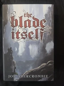 The Blade Itself Signed Joe Ambercrombie Subterranean Press Numbered 165 Rare - Picture 1 of 5