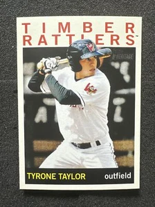 TYRONE TAYLOR #153 2013 Topps Heritage Minor League Edition QTY Rookie/Prospect - Imagen 1 de 2
