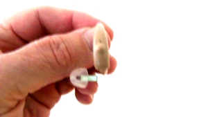 DIGITAL behind ear RIC HEARING AID WE PROGRAM 4 modes 2 mics NOISE REDUCTION - Picture 1 of 4