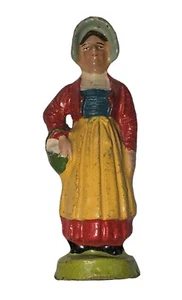 Vintage Elastolin Putz Figurine Native Costume Switzerland 178/55 - Picture 1 of 3