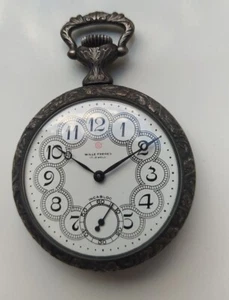 WILLE FRERES orologio da tasca in ottime condizioni e perfettamente funzionante - Picture 1 of 4