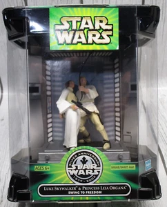 Star Wars 25 Year Anniversary 1977 - 2002 Luke Skywalker & Leia Swing To Freedom - Picture 1 of 6