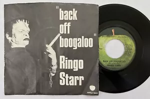 Rock 45 Picture Sleeve ~ Ringo Starr "Back Off Boogaloo" Apple ~ VG++ Beatles - Picture 1 of 2