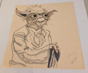 Yoda Fanzine Cover Robert Anderson 1980 - Picture 1 of 3