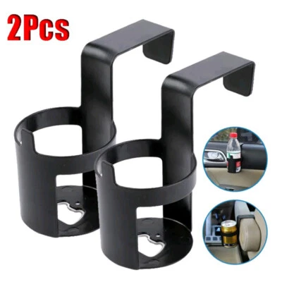 2X Universal Car Truck Drink Water Cup Holder Bottle Can for Door Window Mount - Image 1 of 4