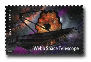 2022 James Webb Space Telescope Forever US Postage Stamp Scott #5720 MINT - Bild 1 von 1