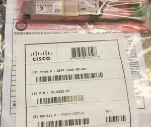 Cisco QSFP-100G-SM-SR 100G CWDM4 Lite QSFP Transceiver, 2km over SMF (Brand New) - Picture 1 of 1