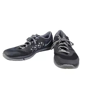 Herren schwarz & grau Nike Flex 2015 Run Laufschuhe Größe 11,5 - Bild 1 von 11
