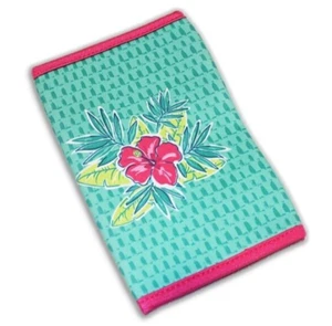 Tupperware Sleeve for Eco Water Bottle Tropical Flowers Floral Pink Green NEW ❤️ - Picture 1 of 2