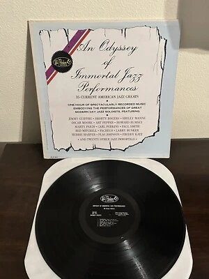 Various – An Odyssey Of Immortal Jazz Performances Anthology Jazz Vinyl Parker - Image 1 of 4