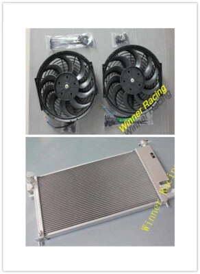 RADIADOR ALUMINIO + VENTILADOR 12" PEUGEOT 306 GTI;se adapta a CITROEN/CITROËN XSARA/ZX Foto 1 de 4