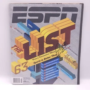 Junior Seau San Diego Chargers HOF Autographed Signed ESPN The List Magazine - Picture 1 of 7
