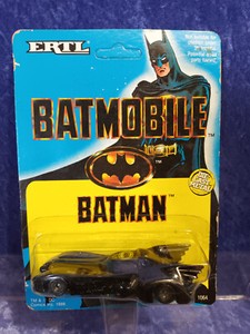 Batman Movie ERTL MOC Diecast Batmobile Unpunched 1989