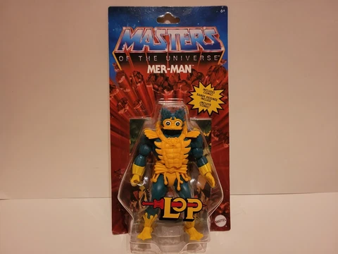 Mer Man Merman Mattel Action Figure - Lords Of Power LOP - MOTU Origins - New Cover