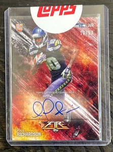 2014 Topps Fire Auto #16/50 Paul Richardson #FA-PR Rookie Auto RC Seahawks - Bild 1 von 3