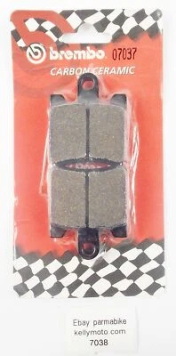 PASTILLAS FRENO BREMBO 2002-16 KAWASAKI SC250 DAELIM OTELLO BURGMAN 07037 Foto 1 de 3