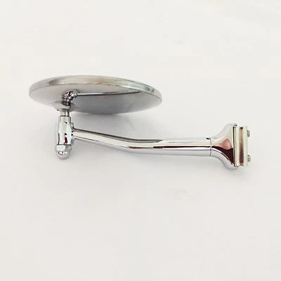Hot Rod 4" Straight Arm Door Edge Peep Mirror - Flat Glass Lens - Image 1 of 4