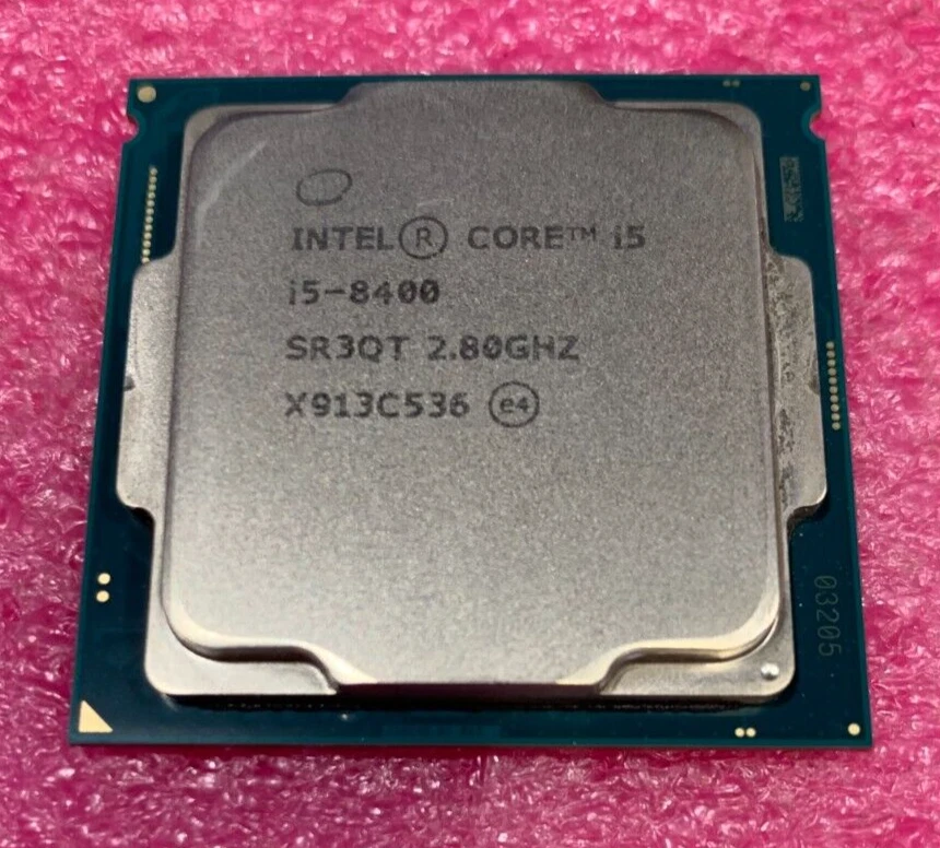 Intel Core i5-8400 6-Core 2.8GHz (4.0GHz Turbo) LGA1151 CPU SR3QT 9MB Cache - Image 1 of 1