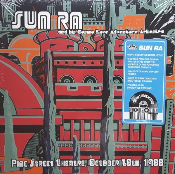 Sun Ra & His Arkestra -Pine Street Theatre 2 x LP Record Store Day RSD VINYL NEW - Image 1 of 1