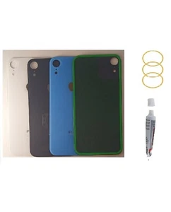 Vitre arrière de remplacement compatible avec iPhone XR avec Colle - Photo 1 sur 1