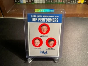 Schede GAS 1978 Intel Semiconductor Top Performers G.A.S. - Foto 1 di 2