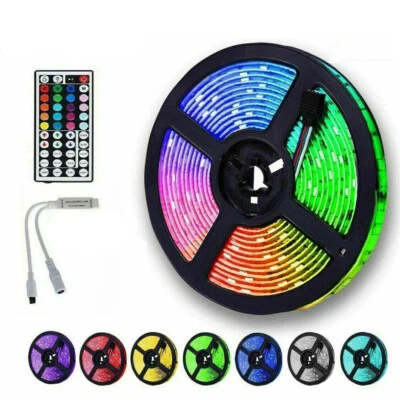 NEW Waterproof LED Strip Lights 5050 RGB LED Rope Lights without power adapter - Image 1 of 4