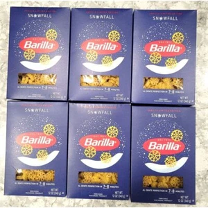 Barilla Snowfall Pasta Limited Edition Holiday 12 oz - Lot of 6 - SHIPS SAME DAY - Picture 1 of 5