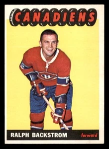 1965-66 Topps - #73 Ralph Backstrom EX *RC8 - Picture 1 of 2