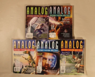 Analog Science Fiction Magazine 2019 Jan - Oct - Image 1 of 3