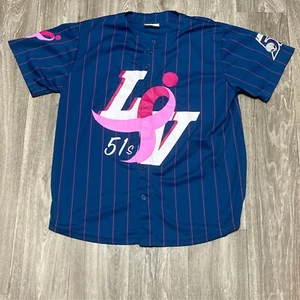 Las Vegas 51s Breast Cancer Awareness Jersey AAA Minor League Size XL - Picture 1 of 5
