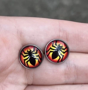Ohrstecker Edelstahl Halloween Spinne - Bild 1 von 10
