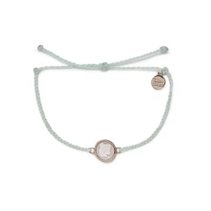 Pura Vida Rose Gold-Plated Disney Belle Cameo Charm Bracelet - Adjustable Band - Picture 1 of 1